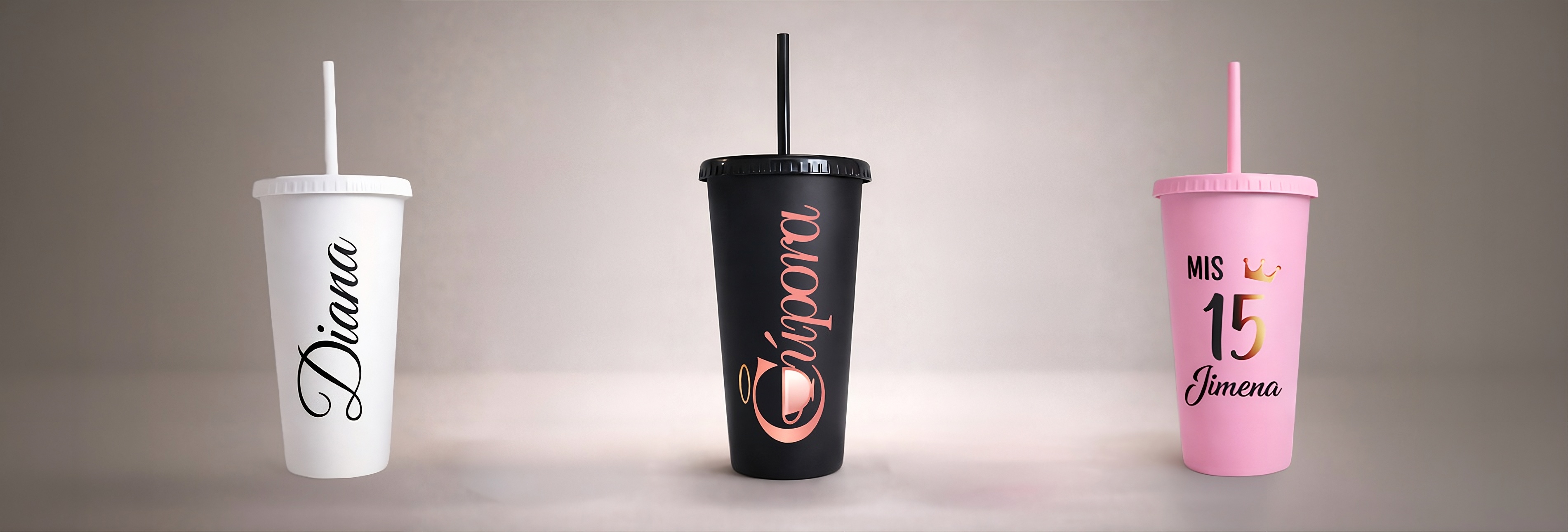 Vasos personalizados Cúpora para eventos